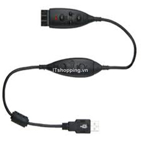Cable DSU-11M USB  kết nối tai nghe với PC